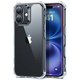 Husa ESR compatibila cu iPhone 16, Antisoc, acril, Transparent