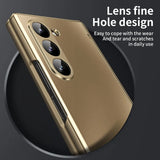 Husa tip bumper OEM compatibila cu Galaxy Z Fold 6, policarbonat, Verde