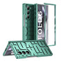 Husa tip bumper OEM compatibila cu Galaxy Z Fold 6, policarbonat, Verde