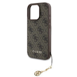 Husa Guess compatibila cu iPhone 16 Pro Max, TPU, Maro