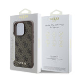 Husa Guess compatibila cu iPhone 16 Pro Max, TPU, Maro