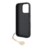 Husa spate GUESS pentru Apple iPhone 16 Pro Max, 4G Charm Tone on Tone, Gri