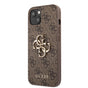 Husa Guess compatibila cu iPhone 13, piele ecologica, Maro