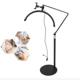 Lampa LED Cosmetica Statica 16" cu Suport Telefon – 180 LED-uri, 20W