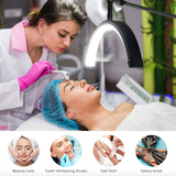Lampa LED Cosmetica Statica 16" cu Suport Telefon – 180 LED-uri, 20W