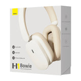 Casti Bluetooth Over-ear Baseus Bowie H1 ANC, alb - NGTW230002