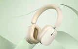 Casti Bluetooth Over-ear Baseus Bowie H1 ANC, alb - NGTW230002