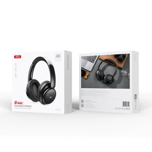 Casti Bluetooth XO BE40 Magic God ANC, Over-ear - Negru