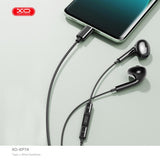 Casti cu fir XO Original Series 4th Gen. conector USB-C – negru (EP74)