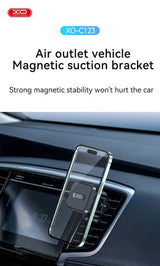 Suport auto magnetic XO C123, prindere grila ventilatie, negru