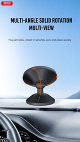 Suport auto magnetic XO C96A cu baza adeziva pentru bord - negru