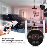 Camera Smart WiFi de Exterior ICSee 3MP, K7-30-R