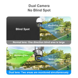 Camera de supraveghere WiFi All-in-One SC02-W, 2MP, IP66, pentru exterior