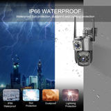 Camera de supraveghere WiFi All-in-One SC03-W, 2MP, IP66, pentru exterior