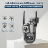 Camera de supraveghere WiFi All-in-One SC03-W, 2MP, IP66, pentru exterior