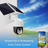 Camera de supraveghere, 2.8 inch, 4G, 2MP, Solar + battery VC8PT-4G
