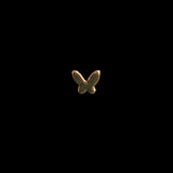Charm decorativ pentru curea ceas fluture, auriu