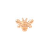 Charm decorativ pentru curea ceas, albinuta, auriu
