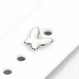 Strap Jewellery Charms /butterfly, silver/