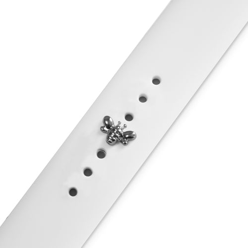 Charm Bijuterie Curea Ceas Albinuta Model 1, Argintiu