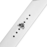 Charm Curea Ceas Albinuta Model 2, Argintiu