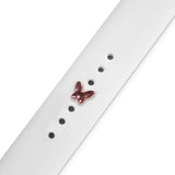 Charm pentru curea de ceas, Fluture, Roz-Auriu