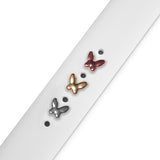 Charm pentru curea de ceas, Fluture, Roz-Auriu