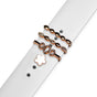 Set ornamente bijuterii metalice pentru curea ceas, tip inel #14