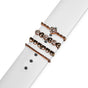 Set ornamente bijuterii metalice pentru curea ceas, tip inel #11