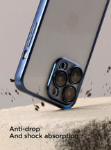 Husa Joyroom compatibila cu iPhone 15 Pro Max, TPU, Gri
