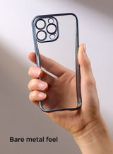 Husa Joyroom compatibila cu iPhone 15 Pro Max, TPU, Gri