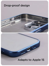 Husa Joyroom compatibila cu iPhone 15 Pro Max, TPU, Gri