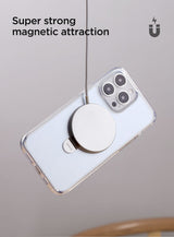 Husa cu inel Joyroom compatibila cu iPhone 15 Pro, MagSafe/Magnetic, PC, TPU, Transparent