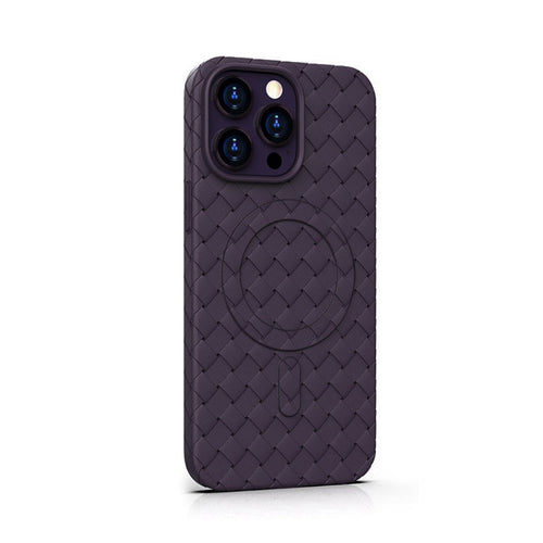 Husa Joyroom compatibila cu iPhone 15, MagSafe/Magnetic, TPU, Mov