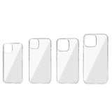 Husa XO compatibila cu iPhone 14 Plus, Transparent, TPU, Transparent