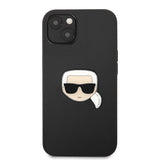 Husa Karl Lagerfeld compatibila cu iPhone 13 Pro, piele PU, Negru
