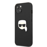 Husa Karl Lagerfeld compatibila cu iPhone 13 Pro, piele PU, Negru
