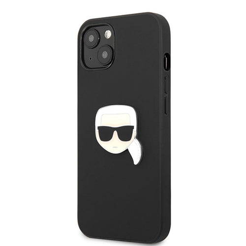 Husa Karl Lagerfeld compatibila cu iPhone 13 Pro, piele PU, Negru