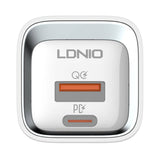 Incarcator Ldnio 20W USB-C/USB-A, cu cablu USB-C la Lightning inclus