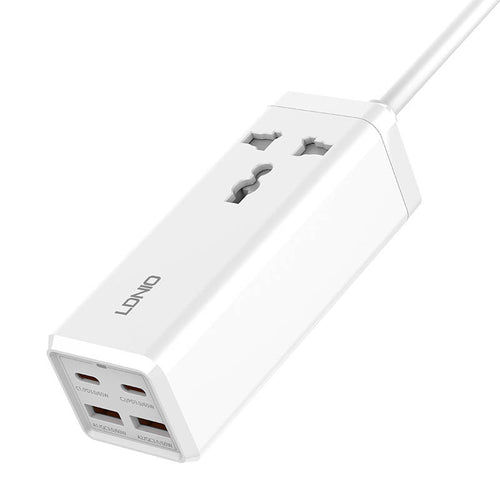 Incarcator desktop Ldnio 65W 2x USB-C/2x USB-A