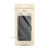 Husa tip carte OEM compatibila cu Realme C31, MagSafe/Magnetic, piele, Negru