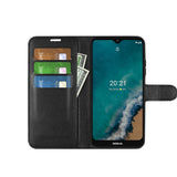 Husa tip carte OEM compatibila cu Realme C31, MagSafe/Magnetic, piele, Negru