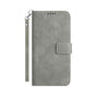 Husa tip carte OEM compatibila cu Honor 200 5G, MagSafe/Magnetic, piele ecologica, silicon, Gri