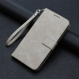 Husa tip carte OEM compatibila cu iPhone 11, MagSafe/Magnetic, piele ecologica, Alb