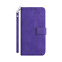 Husa tip carte OEM compatibila cu Galaxy S25, MagSafe/Magnetic, piele ecologica, Mov