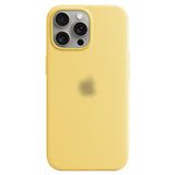 Husa compatibila cu iPhone Xs Max, silicon, Galben