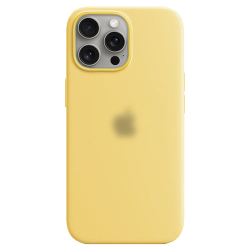 Husa compatibila cu iPhone Xs Max, silicon, Galben