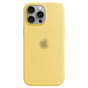 Husa compatibila cu iPhone Xs Max, silicon, Galben