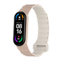 Curea silicon compatibila cu Xiaomi Mi Band 3, Xiaomi Mi Band 4, Bej
