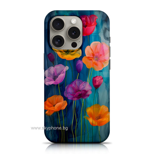 Husa OEM compatibila cu iPhone 15 Pro Max, silicon, Multicolor